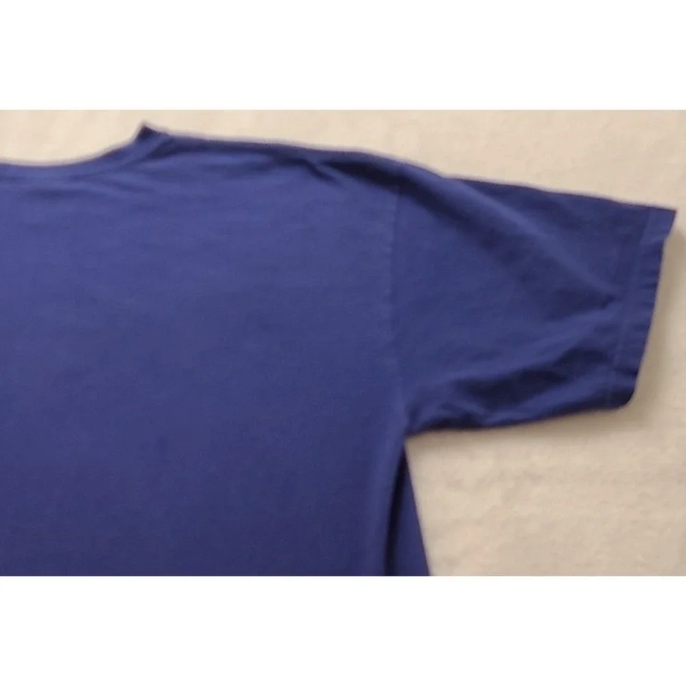 Gildan Ultra Cotton Men's‎ XL Blue Graphic T-Shirt The More You Drink Beer Humor